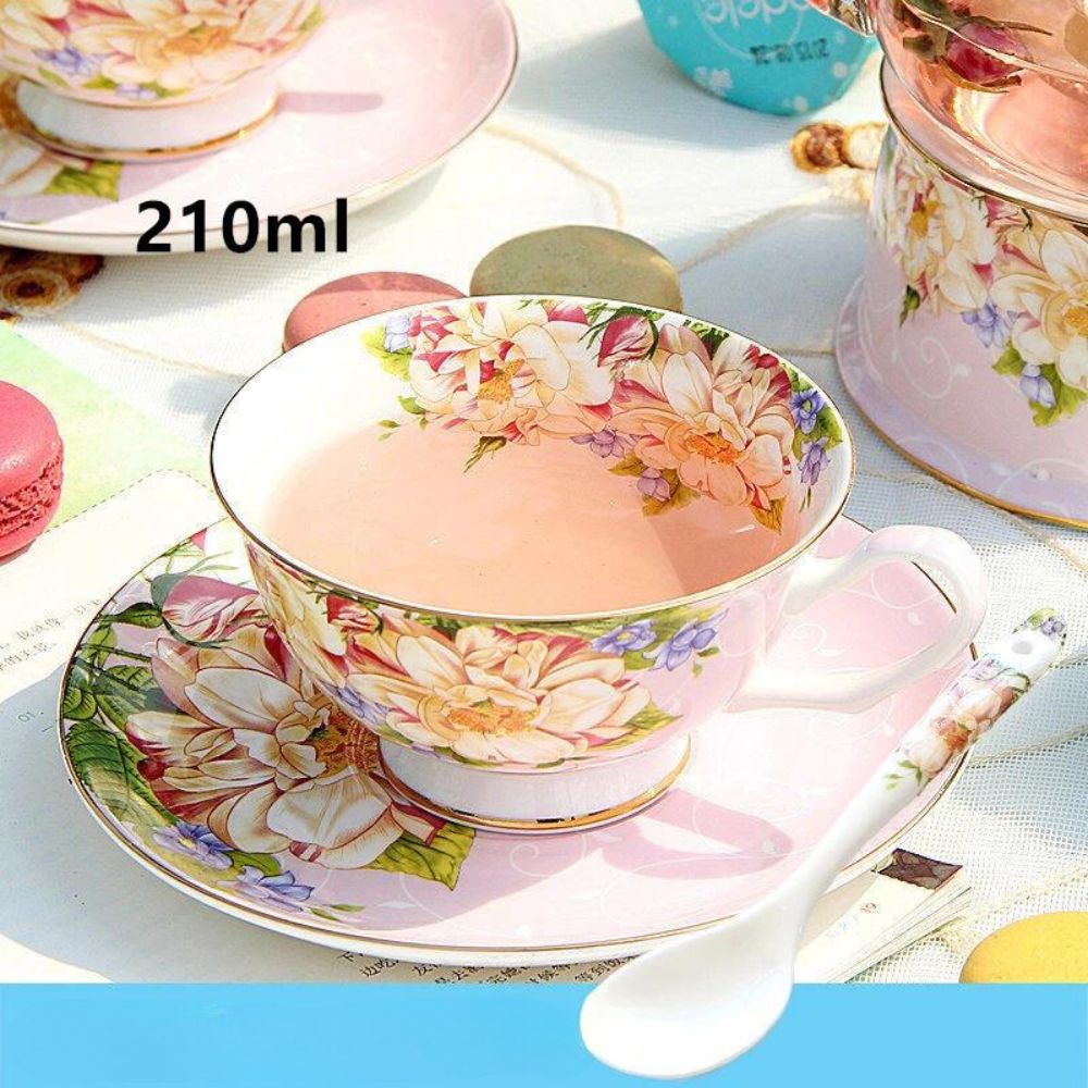 Théière anglaise porcelaine tasse 210 ml