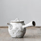 Théière japonaise blanche kyusu