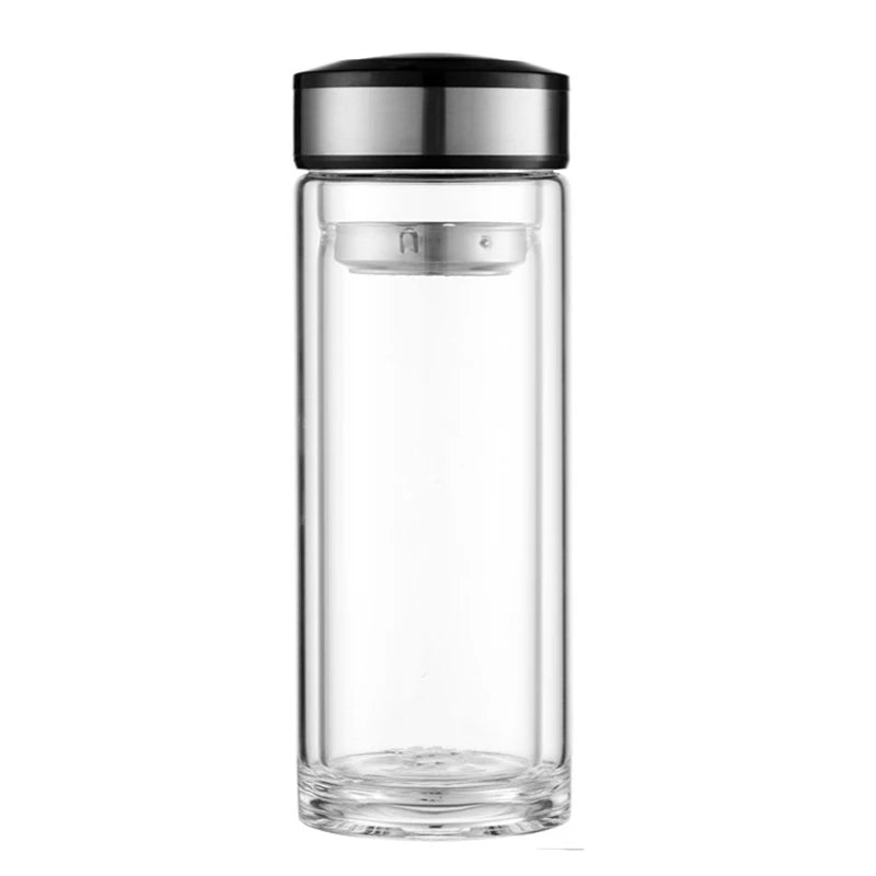 Thermos à thé en verre