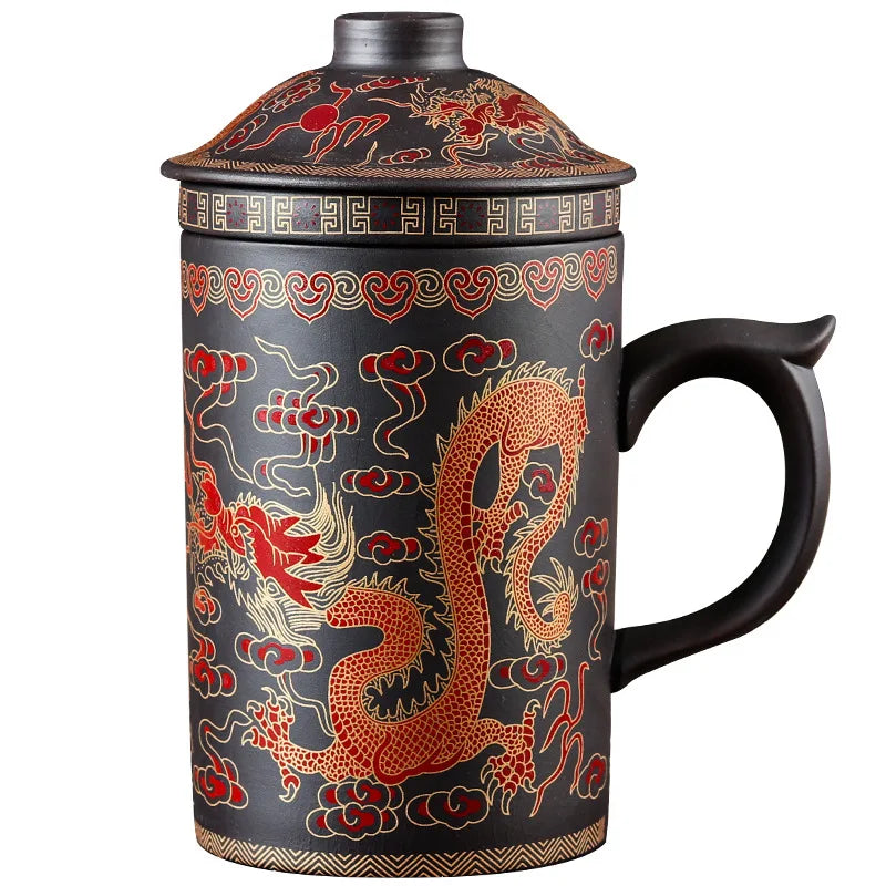 Tasse à thé avec couvercle asiatique