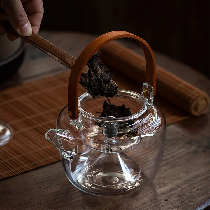 Théière japonaise avec infuseur bambou